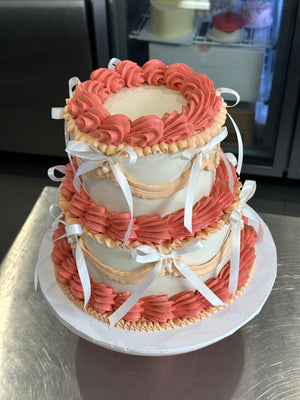 Frilly ROUND Retro Cake