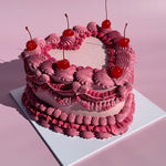 OTT Frilly LOVEHEART Cake