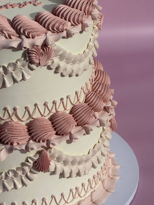 OTT Frilly ROUND Cake