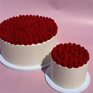 Fresh Raspberry Cake