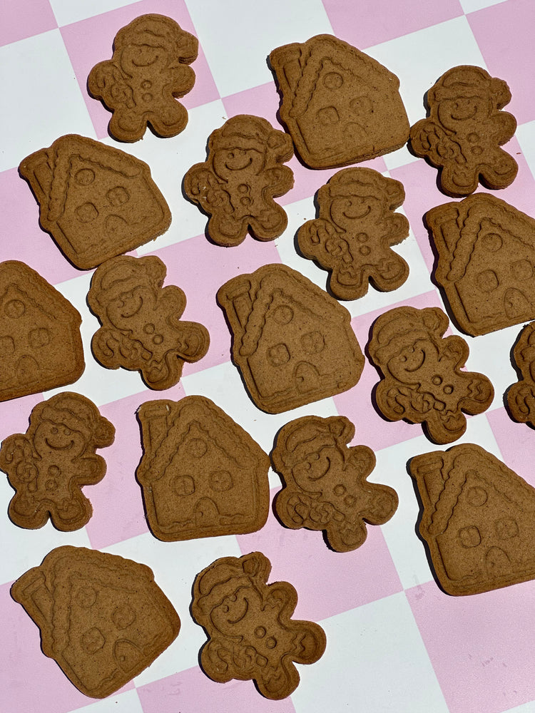 MINI Gingerbread Christmas Cookies (26)