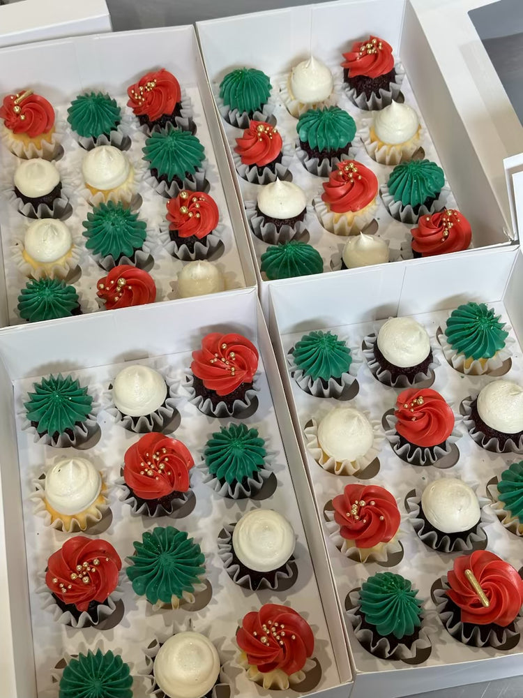 Christmas Cupcake Packs (Bite Size)