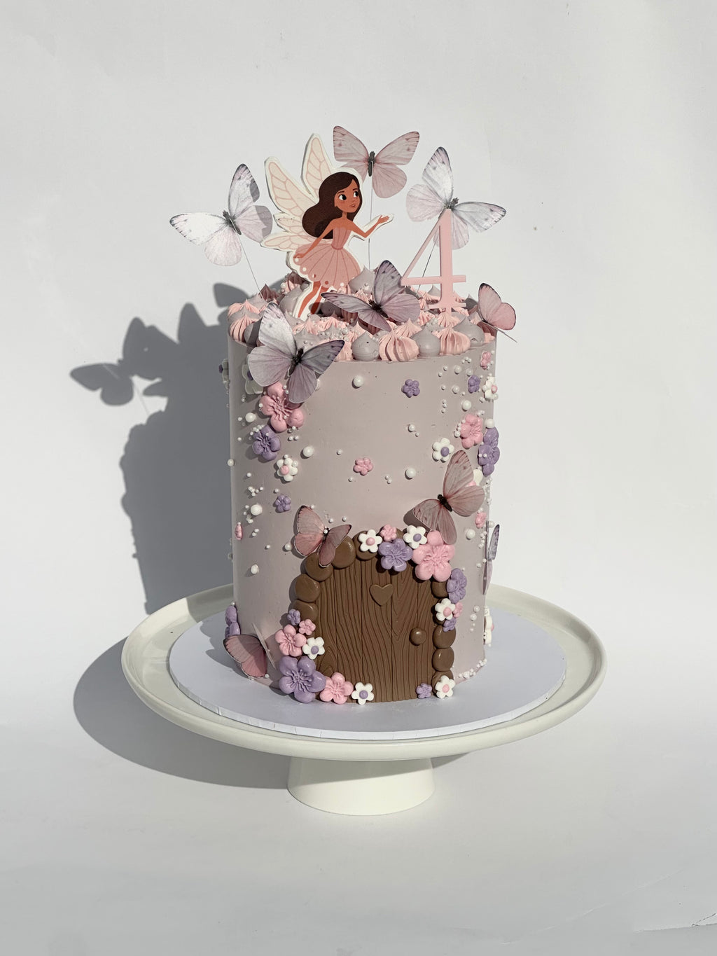 Enchanted Fairy Garden Cake Full Tutorial 